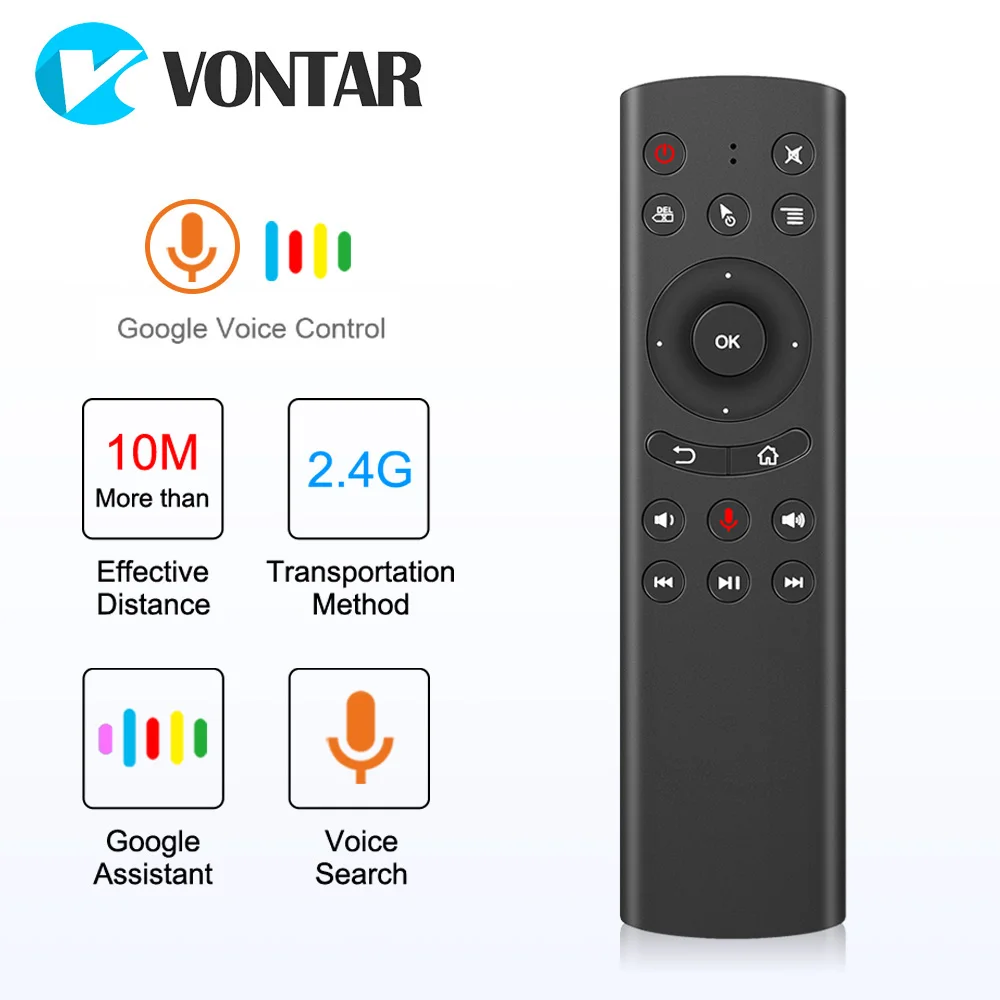 G20S Voice Remote Control 2 4 GHz Беспроводная мини клавиатура G20 Fly Air Mouse Микрофон Gyro для Android TV
