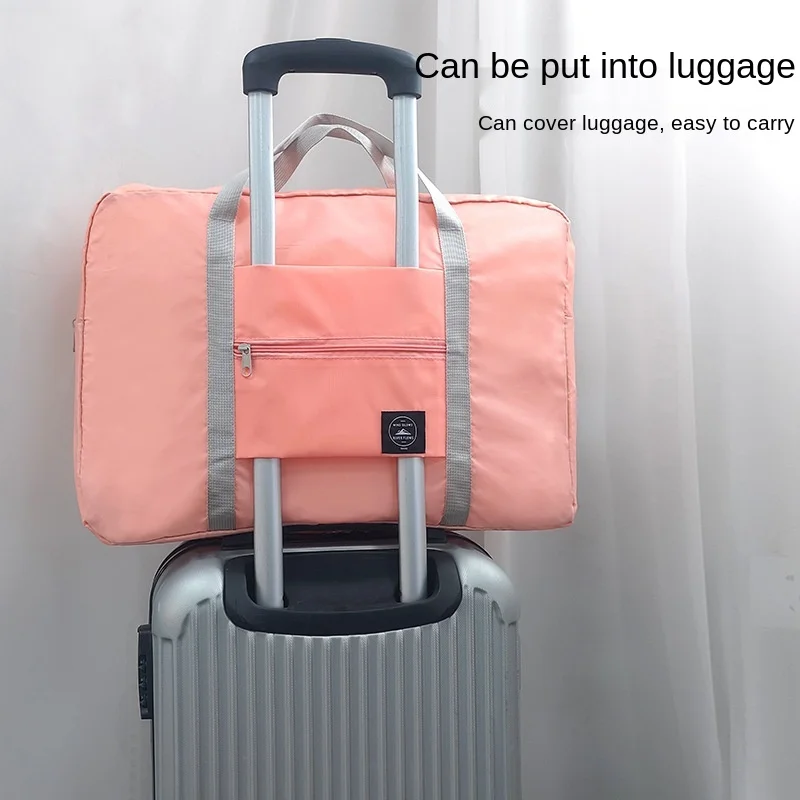 

Oxford Cloth Travel Bag Folding Clothing Cotton Quilt Buggy Bag Travel Storage Bag organizer