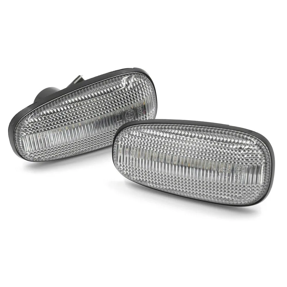 

ABS+PC Side Marker Light Amber Clear Easy Installation For Cadillac STS STS-V Turn Signal Light
