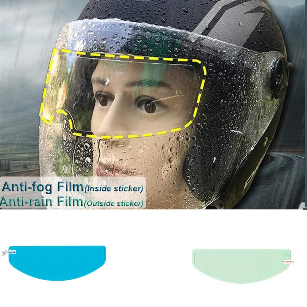 Прозрачная защитная пленка нано-покрытие наклейки противотуманная патч-пленка