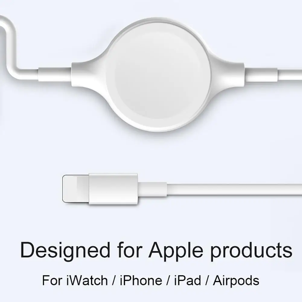 3 в 1 адаптер для беспроводной зарядки 2 4 поколения Apple Watch мобильные телефоны