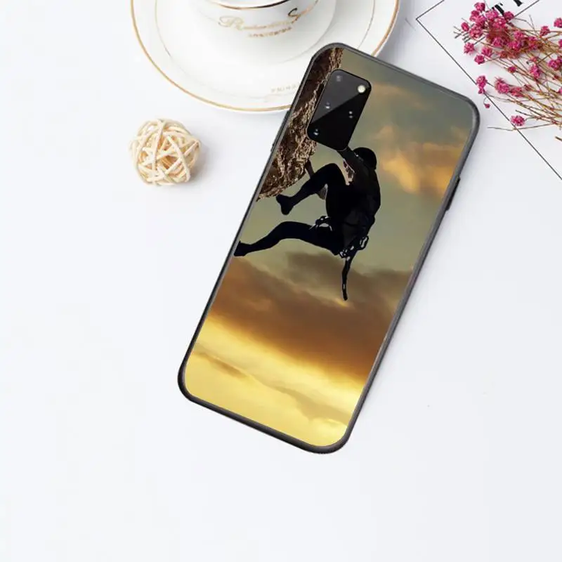 

climbing to the moon Phone Case luxury brand for samsung galaxy S8 S9 S10e S20 PLUS J6 J600 A31 M51 31 LITE cases cover
