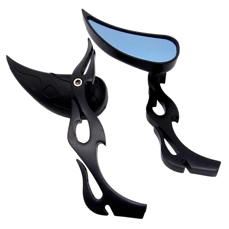 

2pc Motorcycle Rearview Mirrors Side Rear View Mirror For Scooter ATV Street Dirt Bike DIY Parts Accessories