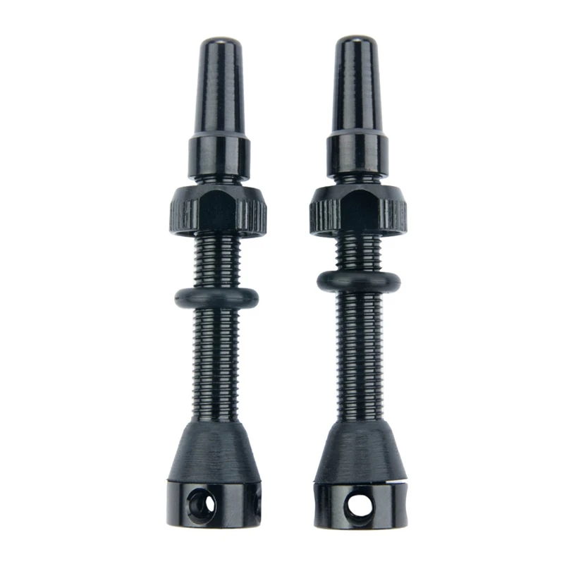 2Pcs Bike Presta Valve Stems Tubeless Air 40mm for MTB Parts | Спорт и развлечения