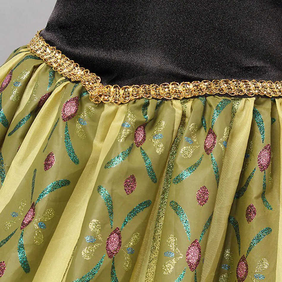 Платье принцессы Анны детский праздничный костюм JYF |