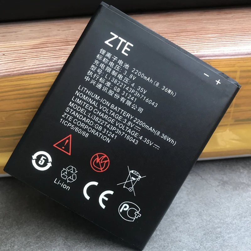 Оригинальный новый аккумулятор 2200 мАч Li3822T43P3h716043 для ZTE Blade L7 L7A A320 A30 мобильный