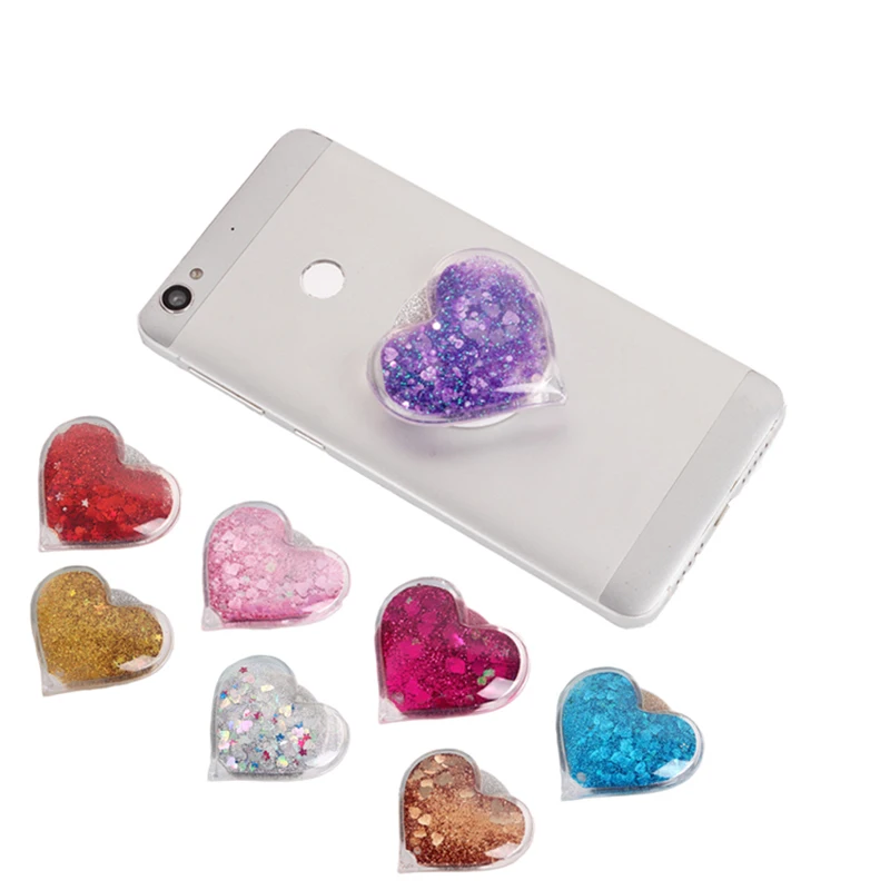 Держатель для телефона универсальный расширяющийся с песочным песком поддержка