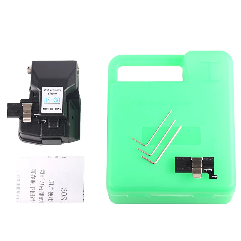 

High Precision HS-30 Optical Fiber Cleaver Fiber Optics Cutter Comparable For CT-30 Fiber Cleaver