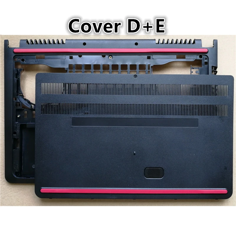 Сумка для ноутбука DELL Inspiron 15P 5576 5577 7000 7557 7559 P57F ЖК-дисплей задняя крышка верхней крышке/Передняя панель/Упор для рук/Нижний Базовый чехол - Цвет: Cover D and E