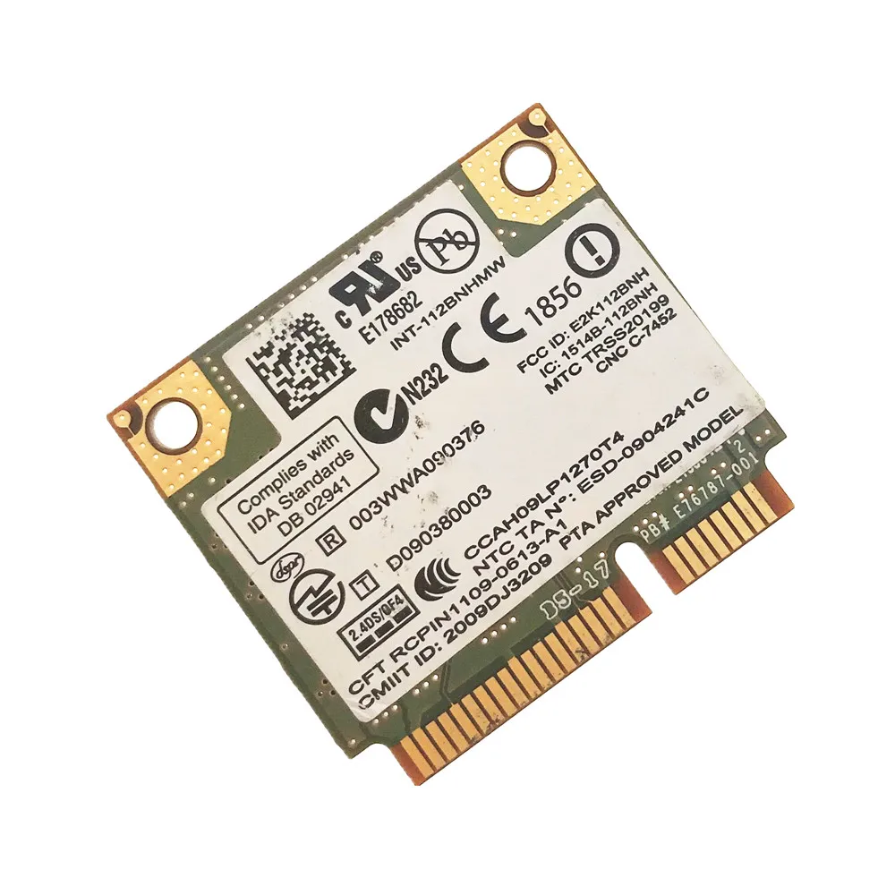 Free shipping Wireless-N Intel 1000 112BNHMW Half Mini PCI-E 300Mbps 802.11b/g/n Wireless Card | Компьютеры и офис