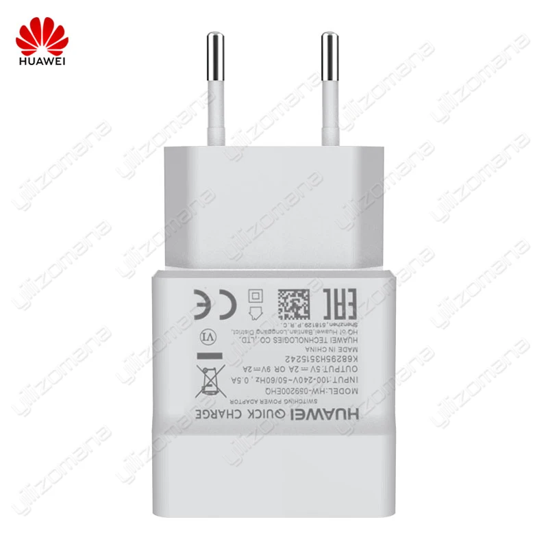 huawei быстро Зарядное устройство 5 V/2A 9В/2A QC 2,0 USB быстрой зарядки для huawei P8 P9 рlus Lite Honor 8 9 Коврики 8 10 Nova 2 2i 3 3i