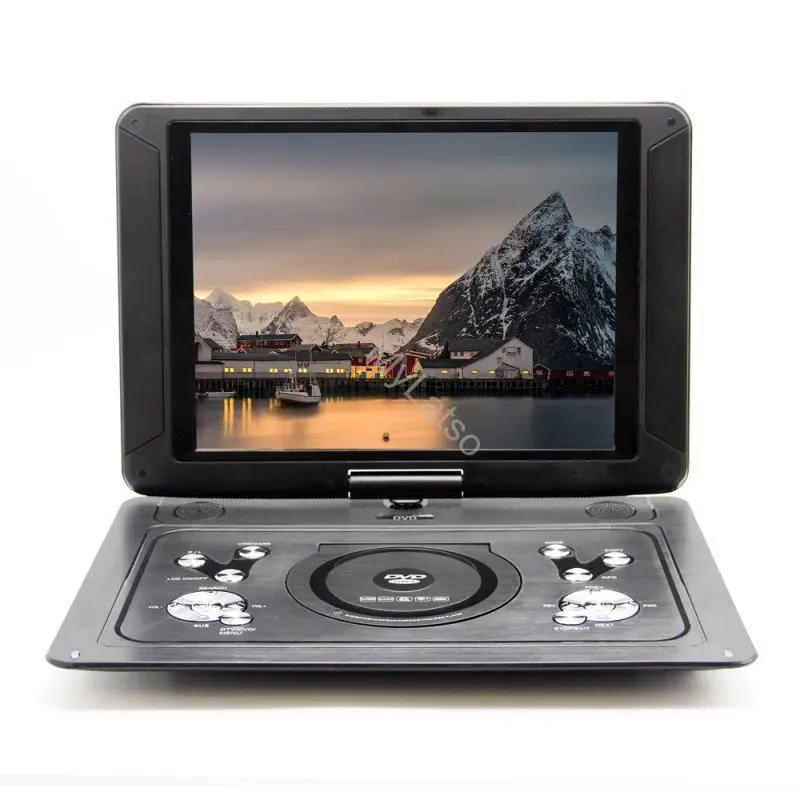 Портативный DVD плеер Eplutus LS 153T c цифровым тюнером DVB T2 15'' 1920x1080 АКБ 2600