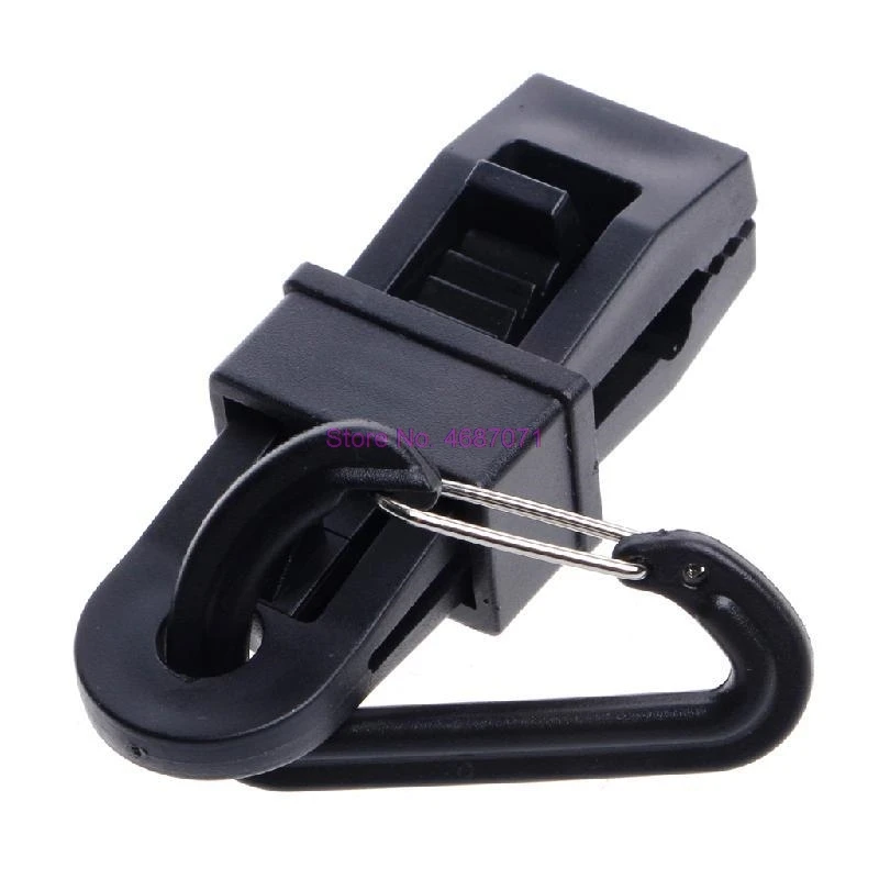 By DHL 1000pcs Heavy Duty Tarpaulin Clips Instant Clip Camping Boat Caravan Tent Accessory Hight Quality Outerdoor Tool | Спорт и