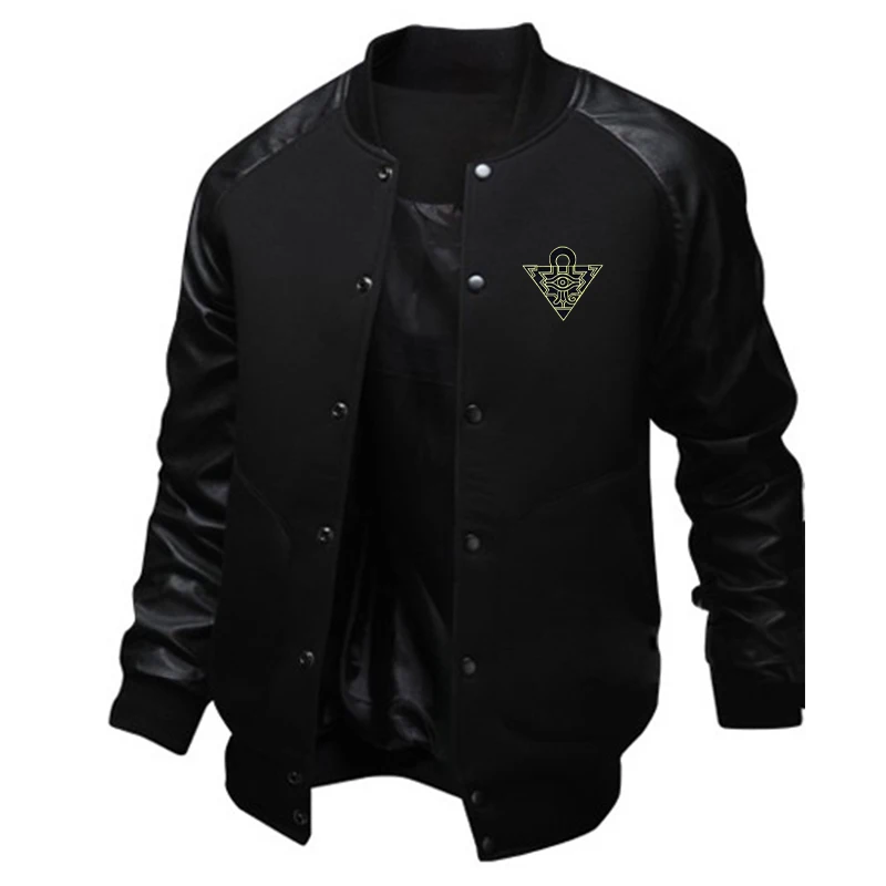 

2021 Summer New Men's Personalized Yu-Gi-Oh Print Spring and Autumn Jackets