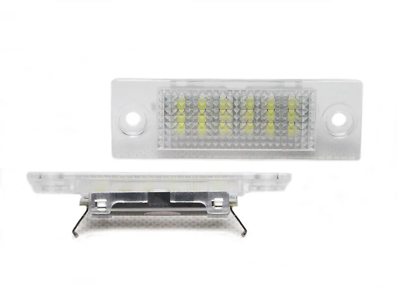 18SMD задний светодиодный светильник номерного знака для VW Touran Passat Golf 5 Jetta Candy Skoda