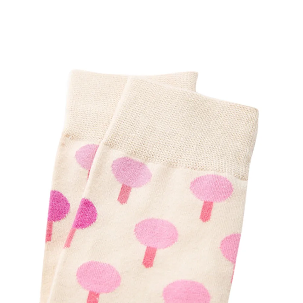 Красочные осенние модные Носки повседневные хлопковые со вкусом Skarpetki Ки Женские