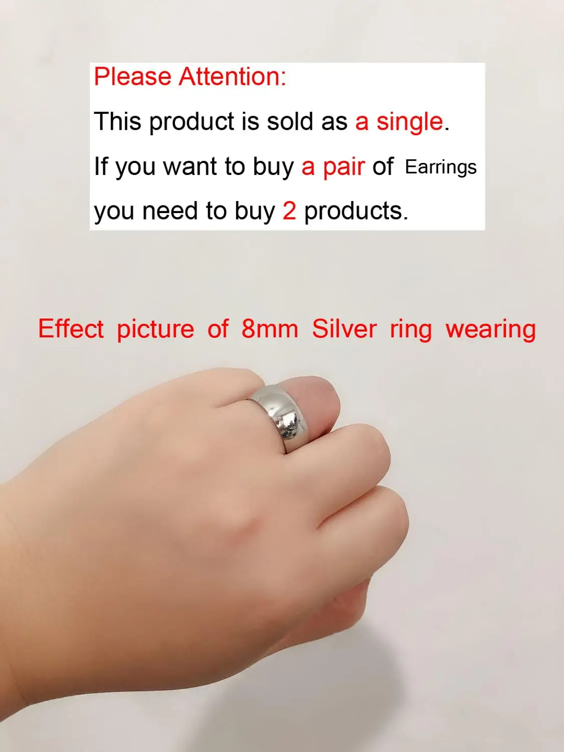 Кольцо из нержавеющей стали высокого качества 4 мм 6 оптовая продажа простое