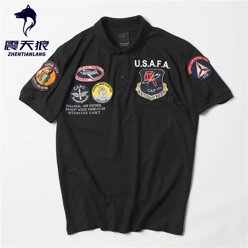 Мужская винтажная рубашка-поло летняя хлопковая рубашка с коротким рукавом в