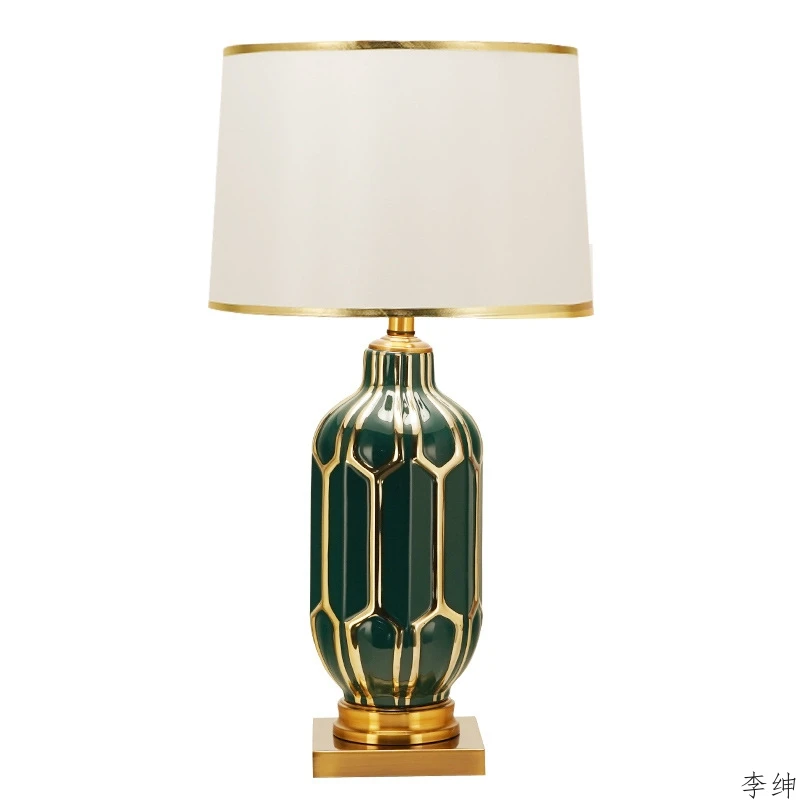 Керамические светодиодсветодиодный настольные лампы в скандинавском стиле