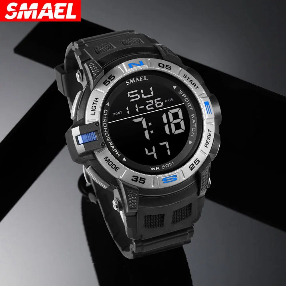 

Men's Watch Fashion Sports Digital Electronic Watch Trend Luminous Waterproof Student Watch sports watch