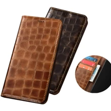 Genuine Leather Magnetic Attraction Wallet Phone Bag For Umidigi Bison X10 Pro/Umidigi Bison X10 Holster Phone Case Kickstand
