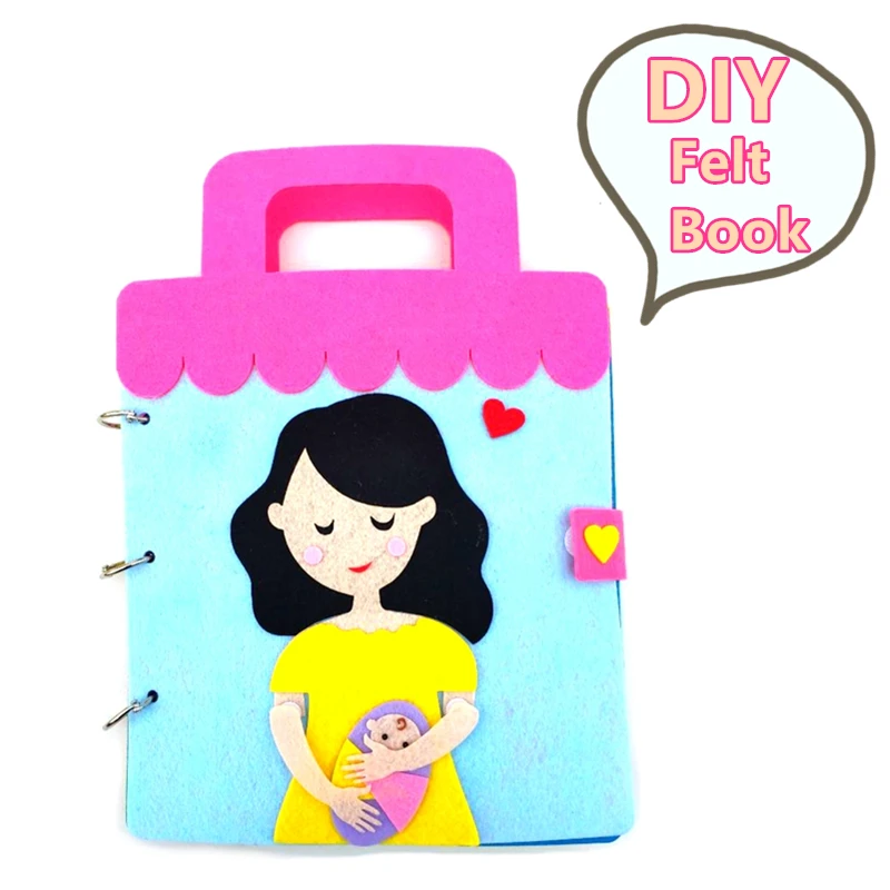 Наборы для рукоделия детей Тихая книга беременных DIY материал упаковка