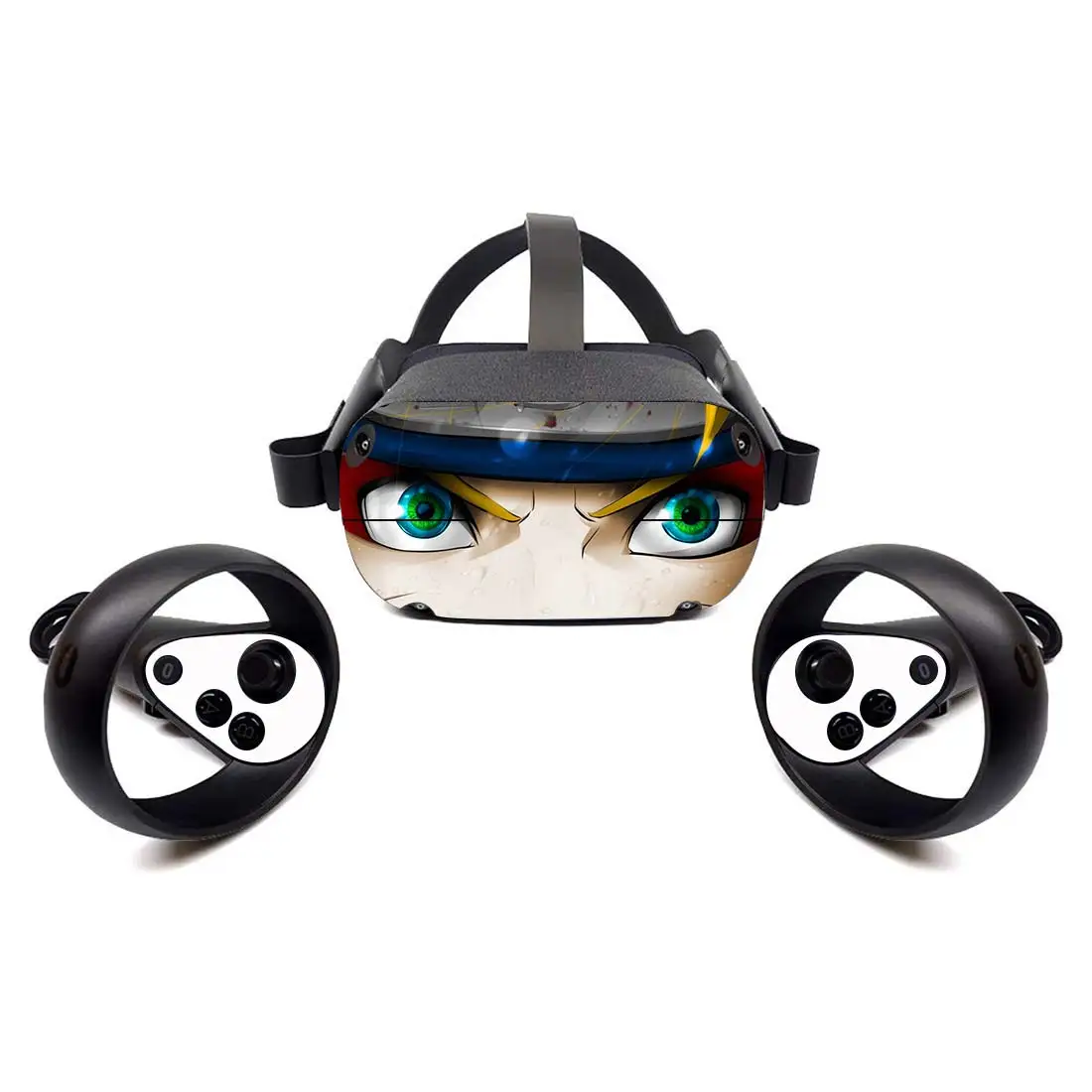 Виниловая наклейка для гарнитуры Oculus Quest VR и контроллера легко наносится