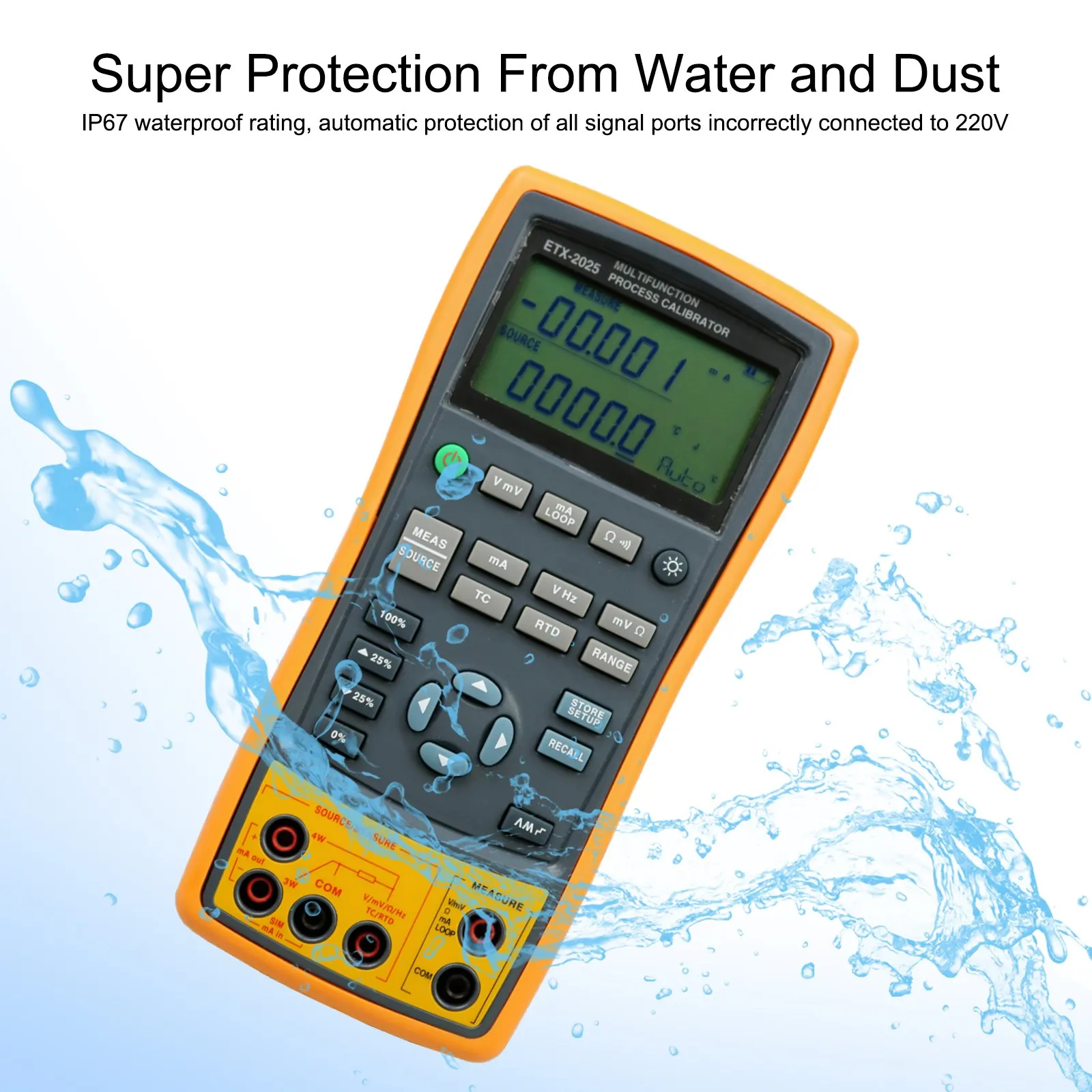 

Калибровщик процесса сигнала, регулируемый генератор сигналов, калибровщик тока, напряжения, сопротивления, частоты