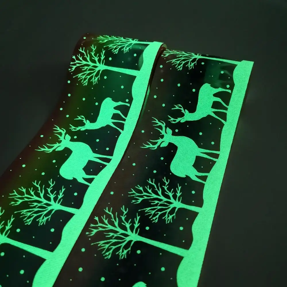 3 '྇ мм популярная светящаяся чернильная лента светится в темноте 25/50/100 ярдов