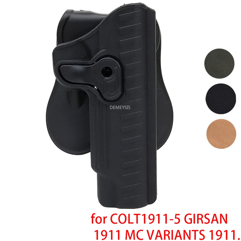 

Tactical Gun Holster for COLT1911-5 GIRSAN 1911 MC VARIANTS 1911. Right Hand