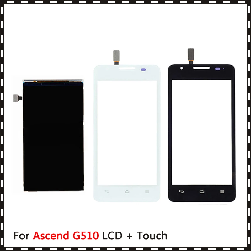 

Новый высокое качество 4,5 ''для Huawei Ascend G510 ЖК-дисплей с сенсорным экраном дигитайзер сенсор