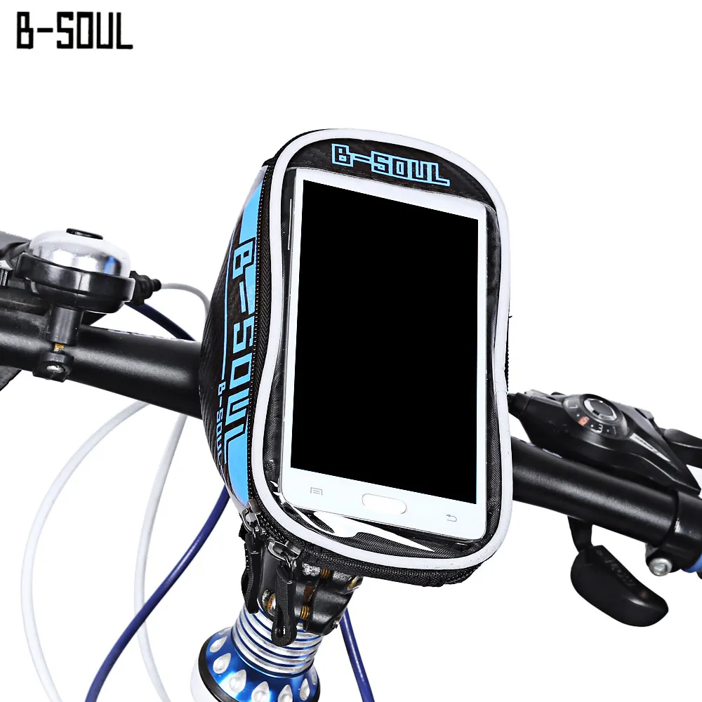 Водонепроницаемая велосипедная сумка Передняя верхняя седельная для 4 8 дюйма/5 5