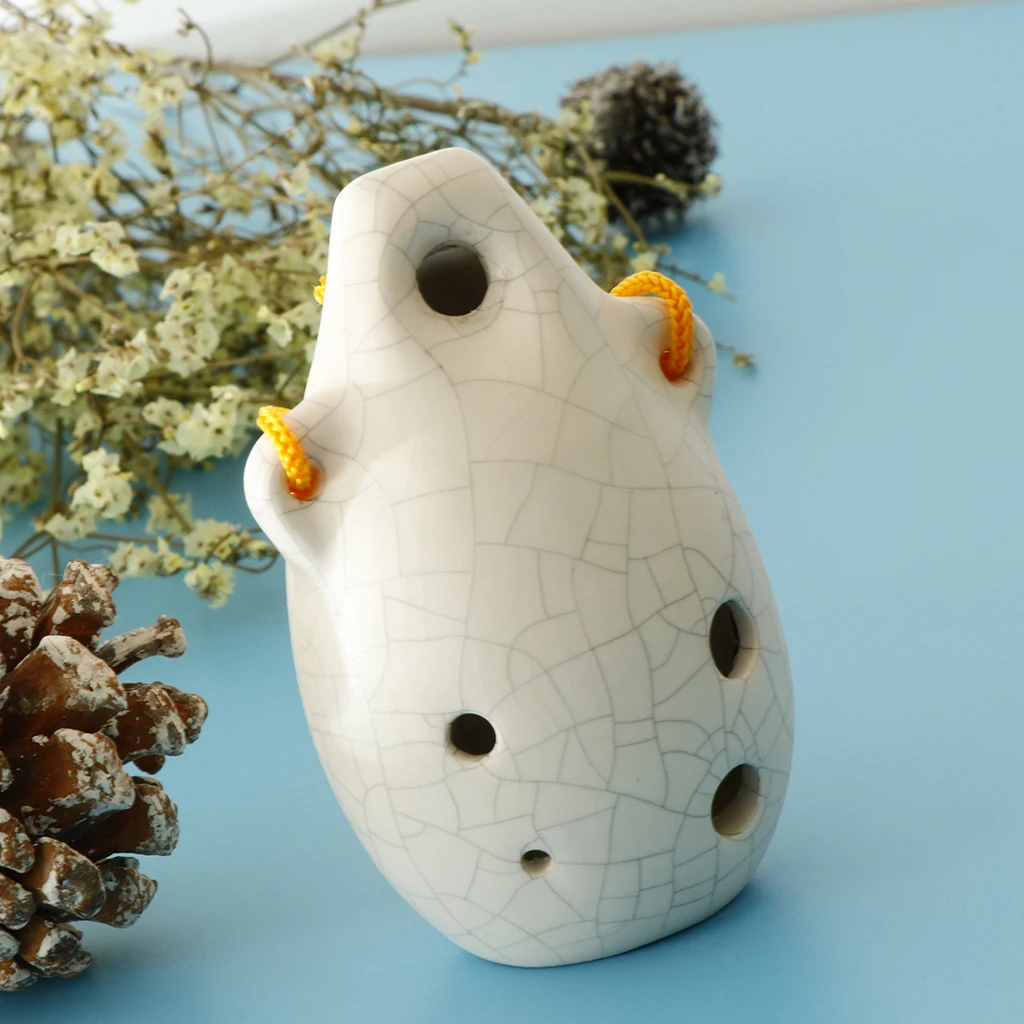 1 шт. керамический альт окарина 6 отверстий для детей начинающих