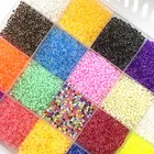 Бусины из чешского стекла, 15 г, 2 мм, 3 мм, 4 мм