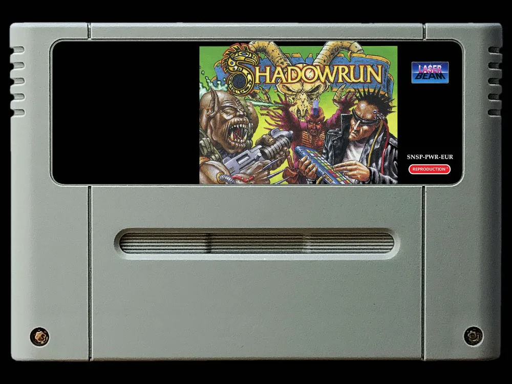 

16Bit Games ** Shadowrun ( PAL EUR Version!! )