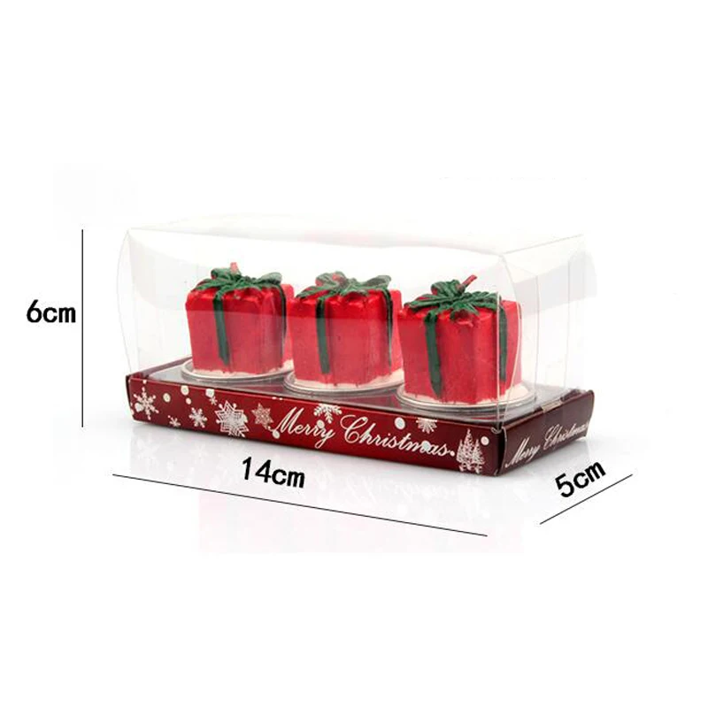 Рождественские свечи снеговик Санта-Клаус аксессуары для вечерние домашние