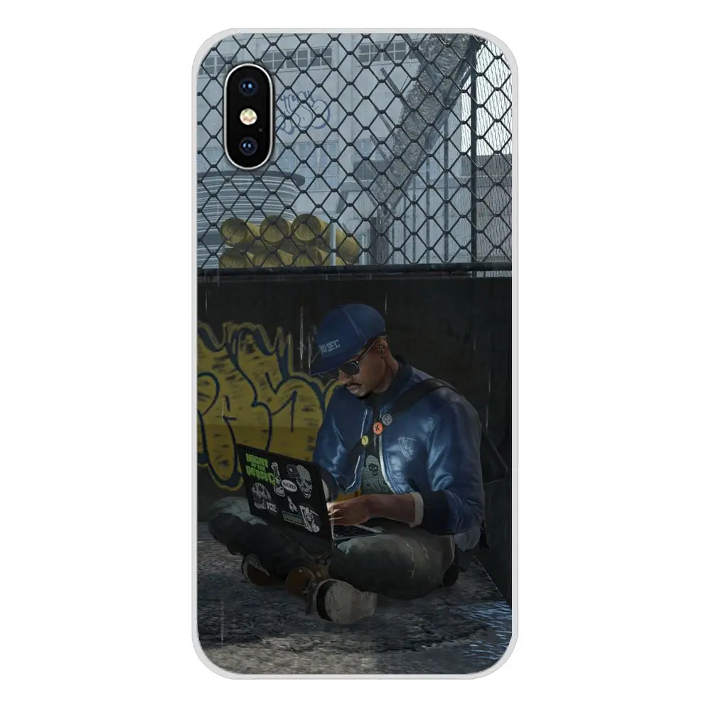 Accessories Phone Shell Covers Watch Dogs 2 Dedsec For Samsung A10 A30 A40 A50 A60 A70 Galaxy S2 Note 3 Grand Core Prime | Мобильные