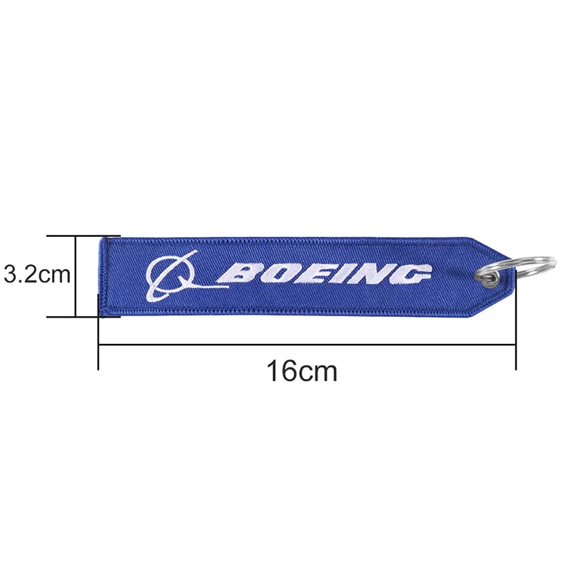 Boeing брелок для ключей, авиационные подарки, вышивка, настраиваемая цепочка для ключей, кольцо lugguage, бирки llaveros, модная вешалка