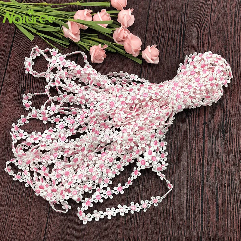 1 5 см ширина вышитые двором кружева цветок цветные пять лепестков