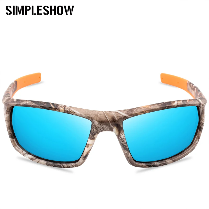 Новые мужские спортивные модели поляризационных солнцезащитных очков модные