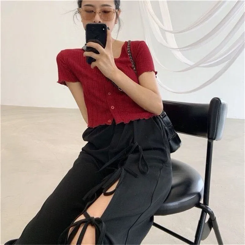 Женские шаровары с высокой талией эластичные спортивные мешковатые штаны в