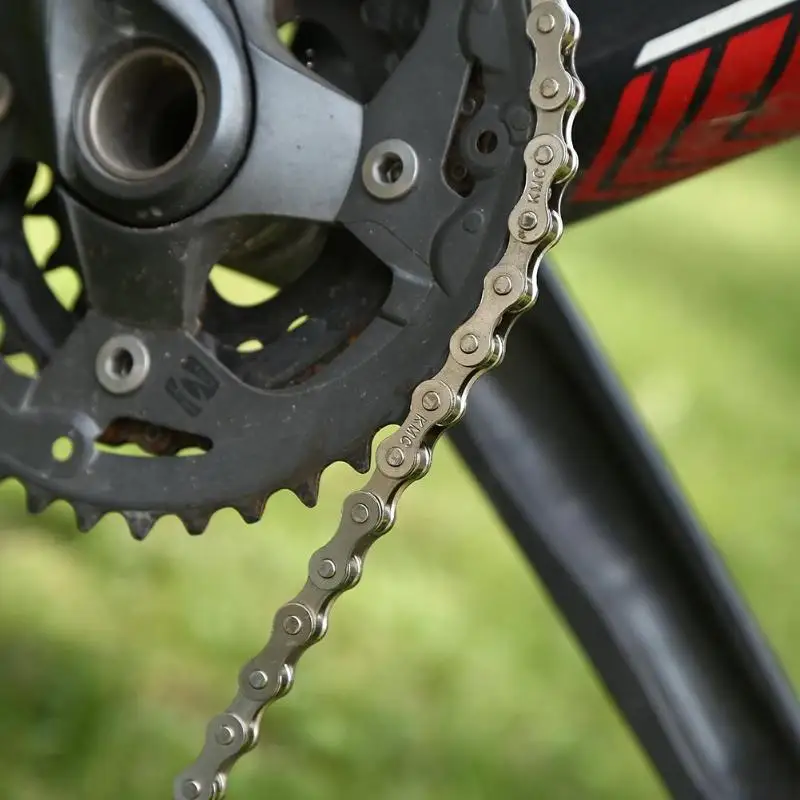 Сталь 98 звеньев MTB велосипедная цепь односкоростная прочная велосипедная цепь для велоспорта MTB Горный шоссейный велосипед велосипедные части анти-ржавчина