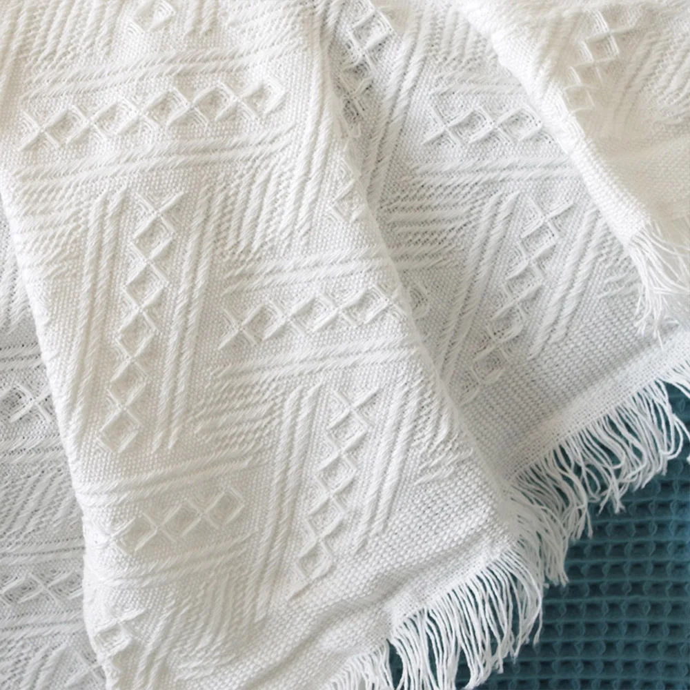YanYangTian Covered carpet sofa cover Decorative pattern plaid Stitch blanket Bedspread on the bed Combination of | Дом и сад