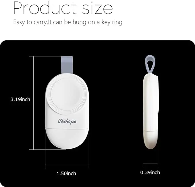 Беспроводное зарядное устройство для часов портативное USB беспроводное IWatch 2/3/4/5