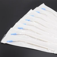 200pcs dentist lab supplies slim type disposable surgical suction tips suction tube long dental tools
