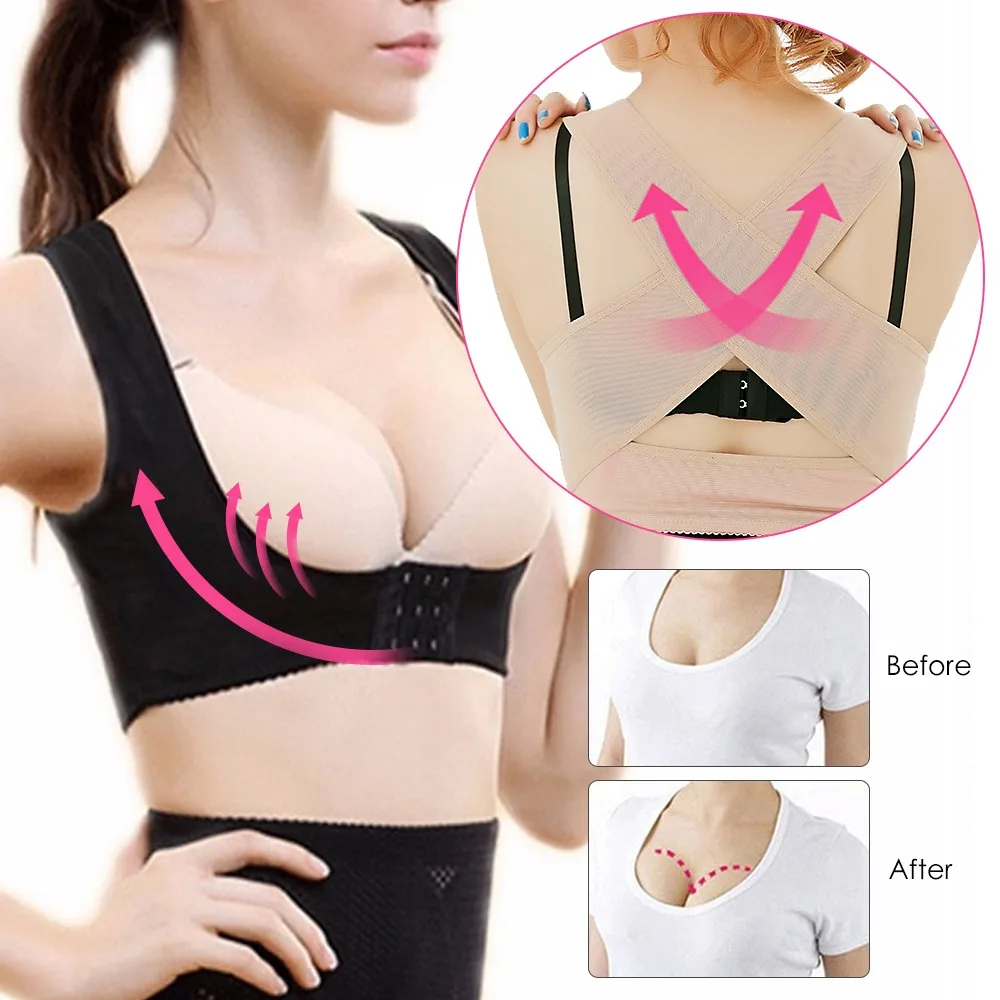 

Posture Corrector Adjustable Women Back Support Belt Orthotics Posture Correction Brace Rectify Posture Corset Shoulder Posture