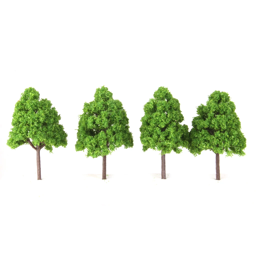 20 Light Green Model Trees N Gauge Train Layout Architectural Supplies | Игрушки и хобби