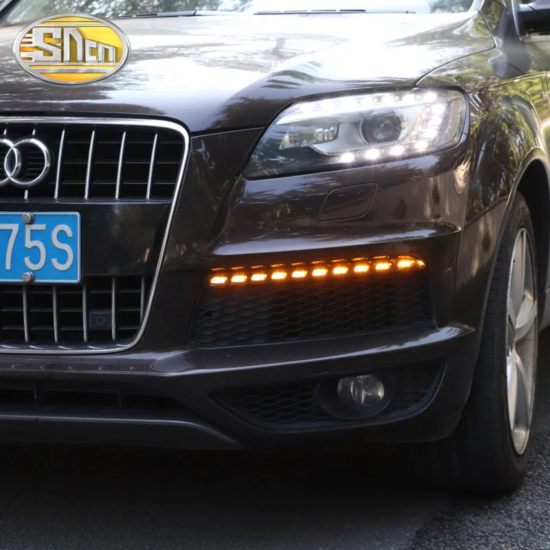 2 предмета в комплекте для Audi Q7 2010 2015 динамический желтый указатель поворота
