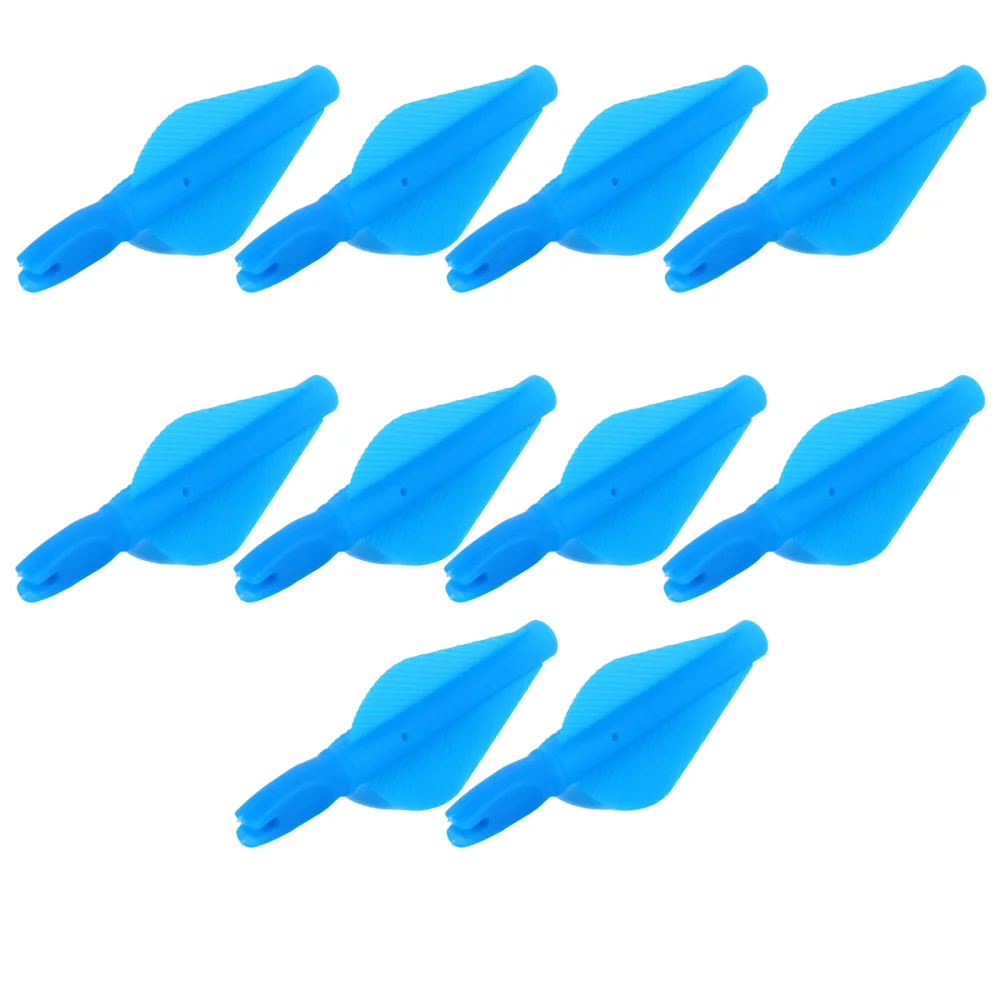 

10Pcs 8mm Diameter Archery Shoot Arrow Tail Accessory for Compound Recurve Bow