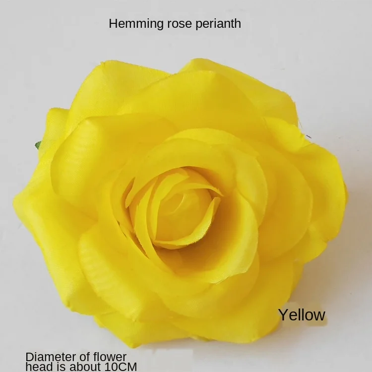 Искусственные цветы из гортензии оранжевого и желтого цвета для дома декор